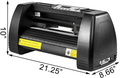 Vinyl Cutter Plotter – Vinyl Snijplotter – Stickersnijder – Creatieve Cutter – 14 Inch Snijbreedte – Instelbare Snijdruk