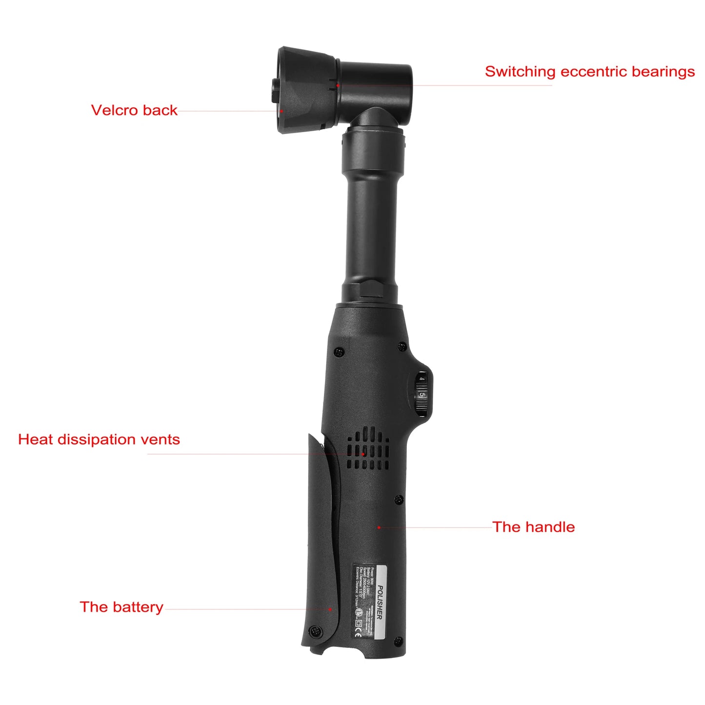 Polijstmachine - Poetsmachine - Polijstschijven - 220V - Polijstmachine Auto - Elektrische - Polijst- en Waxmachine met Accessoires