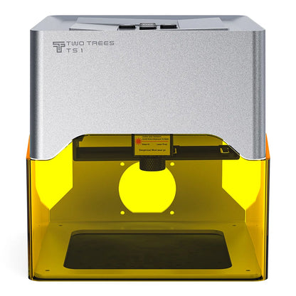 TWO TREES TS1 Mini 3W Laser Engraver 800mm/min Speed Supports Object Height 0-35mm Compatible with Lightburn/LaserGRBL 80*80mm