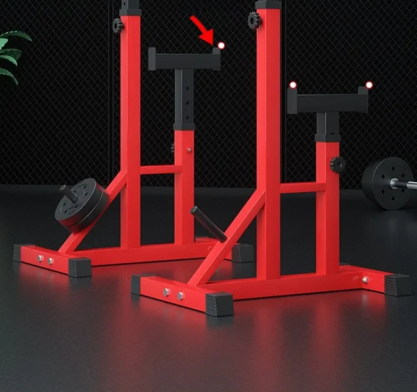 SOPORTE ESTANTE JAULA AJUSTable Para BARRA Y PESAS, SQUAT Rack, PARA ENTRENAMIENTO Musculation, SENTADILLAS, ENVIO DESDE