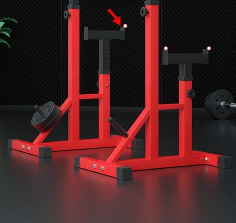 SOPORTE ESTANTE JAULA AJUStable Para BARRA Y PESAS, SQUAT Rack, PARA ENTRENAMIENTO Musculation, SENTADILLAS, ENVIO DESDE
