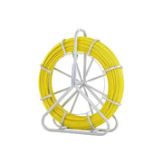 Glasvezelkabel - 1-4 in x 425 ft - Vistape Glasvezelkabel - Loopstang - Duct Rodder - Draadtrekker Visgereedschap voor muren en elektrische leidingen - Geel - QUORE