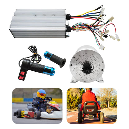 Brushless Motor Kit – Motor Upgrade – Elektrische Fiets Motor – Scooter Motor – Stil En Krachtig – 3000 Watt – Aluminium Behuizing