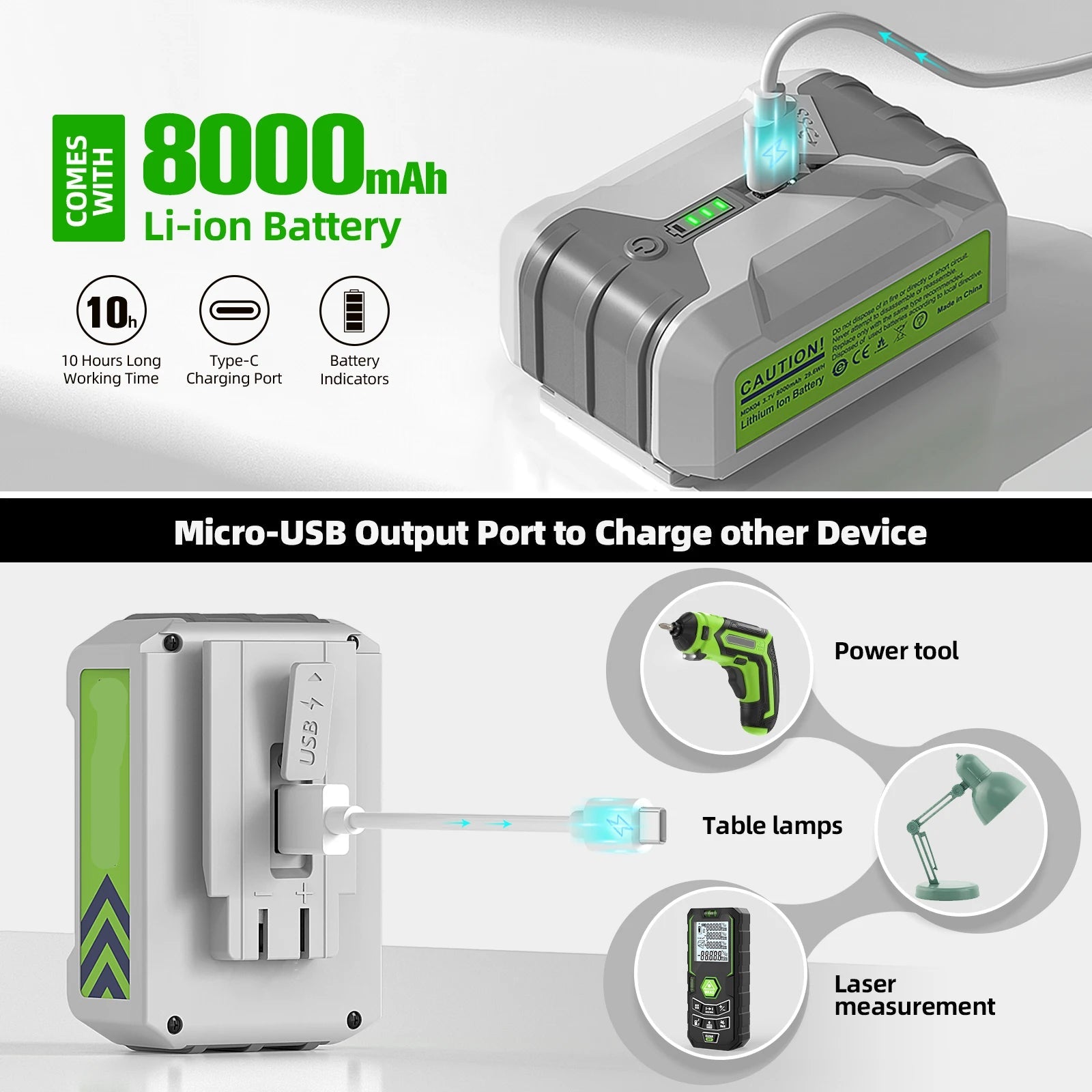 3D Laserwaterpas – Laserwaterpas – Zelfnivellerend – Groene Laser – Tripod – 12 Laserlijnen – 8000 mAh Accu - QUORE