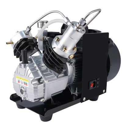 Luchtcompressor - Hoge Druk Luchtcompressor - Airpress Compressor - 300Bar - 4500Psi PCP - 220V - met Dubbele Cilinderkop - voor PCP-Geweerduiken - QUORE