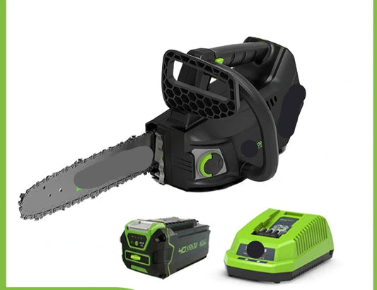 Kettingzaag – Snoerloze Zaag – Accuzaag – Tuinzaag – 40V Brushless Motor – 10 Inch Geleiderail