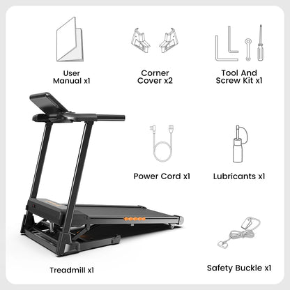 Loopband – Fitnessapparaat – Hardloopmachine – Treadmill – Wandelband – 3.0HP Motor – Inklapbaar Design
