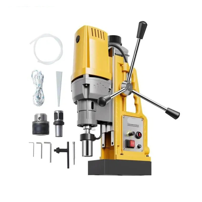 Magneetboormachine - Elektrische Boorpers - Industriële Kernboormachine - Magnetische Boormachine - Boormachine - 1400W - 50 mm Boordiameter  50 mm Boordiepte - Voor Staal en IJzer