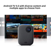 Xiaomi - Mi Smart Compact - Beamer - Projector Beamer - Mini Meamer - HDR 10 - FHD 1080p - DLP Automatic focus - with WiFi 5.0 - 500 ANSI Lumens - Android 11.0 - White
