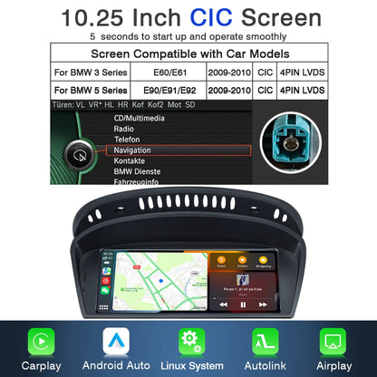 Multimedia Systeem – Auto Radio – Navigatie Systeem – Touchscreen Audio – Carplay Android Auto – 8,8 Inch Scherm – Ingebouwde GPS & Wifi