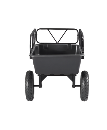 Tuinwagen – Aanhanger – Kar – Karretje – Kiepwagen – 10 Kubieke Voet Laadruimte – 226 Kg Draagvermogen - QUORE