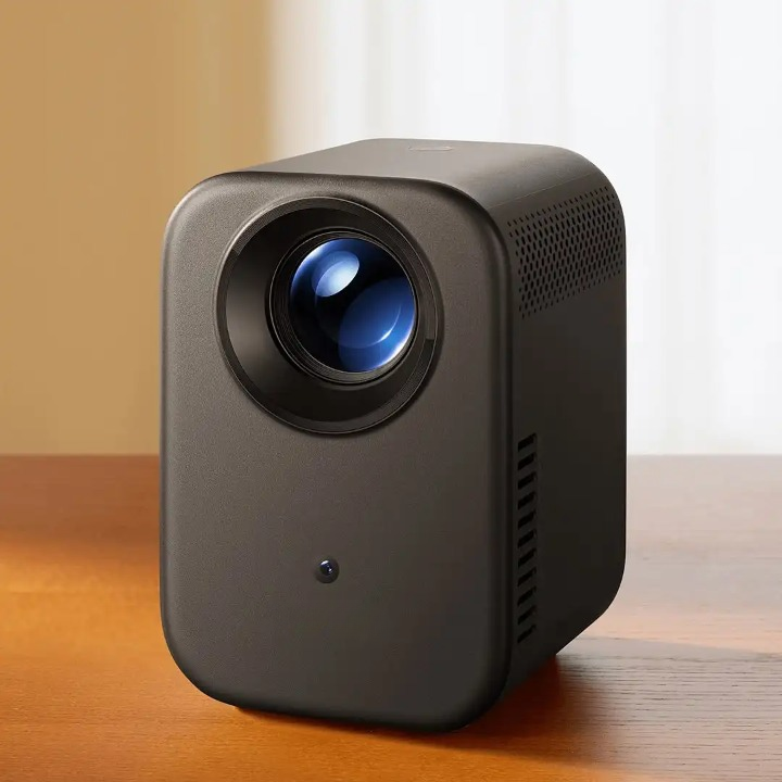 Mini Beamer - Projector - Digitale Beamer - Draagbaar - 1080P - HD - Met Dolby Audio - Autofocus - 200 ISO Lumens - 200 ANSI - 11.8 × 14.2 × 17.6 cm - Zwart