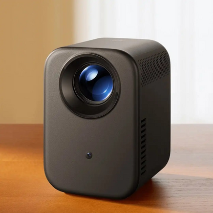 Mini Beamer - Projector - Digitale Beamer - Draagbaar - 1080P - HD - Met Dolby Audio - Autofocus - 200 ISO Lumens - 200 ANSI - 11.8 × 14.2 × 17.6 cm - Zwart