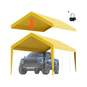Garagetent - Tent - Partytent - Carport Tent - Carport Tent - Garagetent - Vervangende Garagetent - 7,5inch - Heavy-Duty Waterdicht & UV Beschermd - Geel
