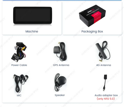 CarPlay Speler – Autoradio – Multimedia Systeem – Touchscreen – Android Auto – 10,25 Inch Scherm – Android 14 – 6GB RAM 128GB Opslag