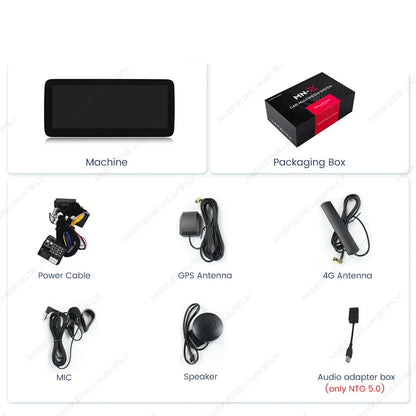 Carplay Autoradio – Multimediaspeler – Navigatiesysteem – Touchscreen – Android Autoradio – 10,25 Inch Scherm – Android 14 OS – GPS Ingebouwd