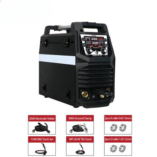 Lasmachine – MIG Lasser – TIG Lasser – MMA Lasapparaat – Plasma Snijder – Compact En Lichtgewicht – Meerdere Lasmethoden - Pakket 2