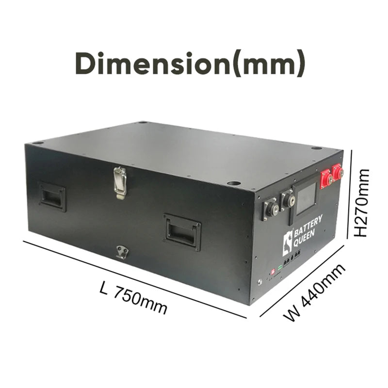 48V Batterijset – Lithium Accupakket – Energieopslag – LiFePO4 Batterij – DIY Accu – 280Ah Tot 320Ah – RS485 En CAN-Bus Connectivity