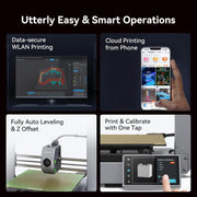 Creality - Ender-3 V3 KE - 3D Printer - 3d Printer Bouwpakket - 220V - 60W - Afdruksnelheid 600mm/s - Zwart