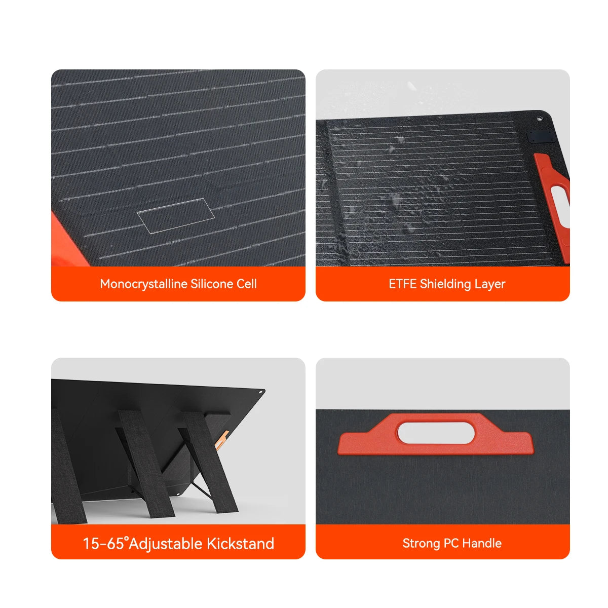 Zonnepaneel – Opvouwbaar Solar Panel – Draagbaar Zonnepaneel – Outdoor Zonne-energie – Camping Zonnepaneel – 200W Vermogen – 23% Hoog Rendement