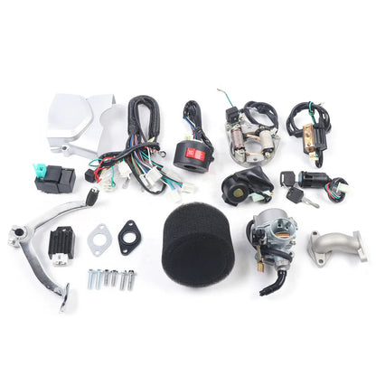 125cc Motorblok – Compacte Motor – 4-Takt Motor – Pitbike Motor – Buggy Motor – Elektrische Start – 3 Versnellingen
