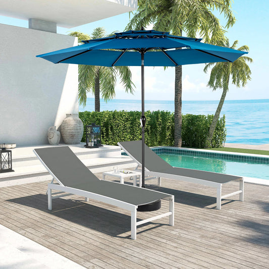 Parasol – XXL Parasol – Tuinparasol – Buitenscherm – Zonnescherm – 3 Meter Diameter – Weerbestendig Polyester