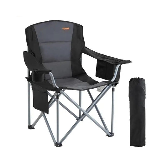 Campingstoel - Opvouwbare Stoel - Campingstoel Opvouwbaar - Strandstoel - Buitenstoel - 350lbs Hoge Belasting - Lichtgewicht - voor Strand Hiking Picnic Reizen Zitje Vissen Werktuig - QUORE