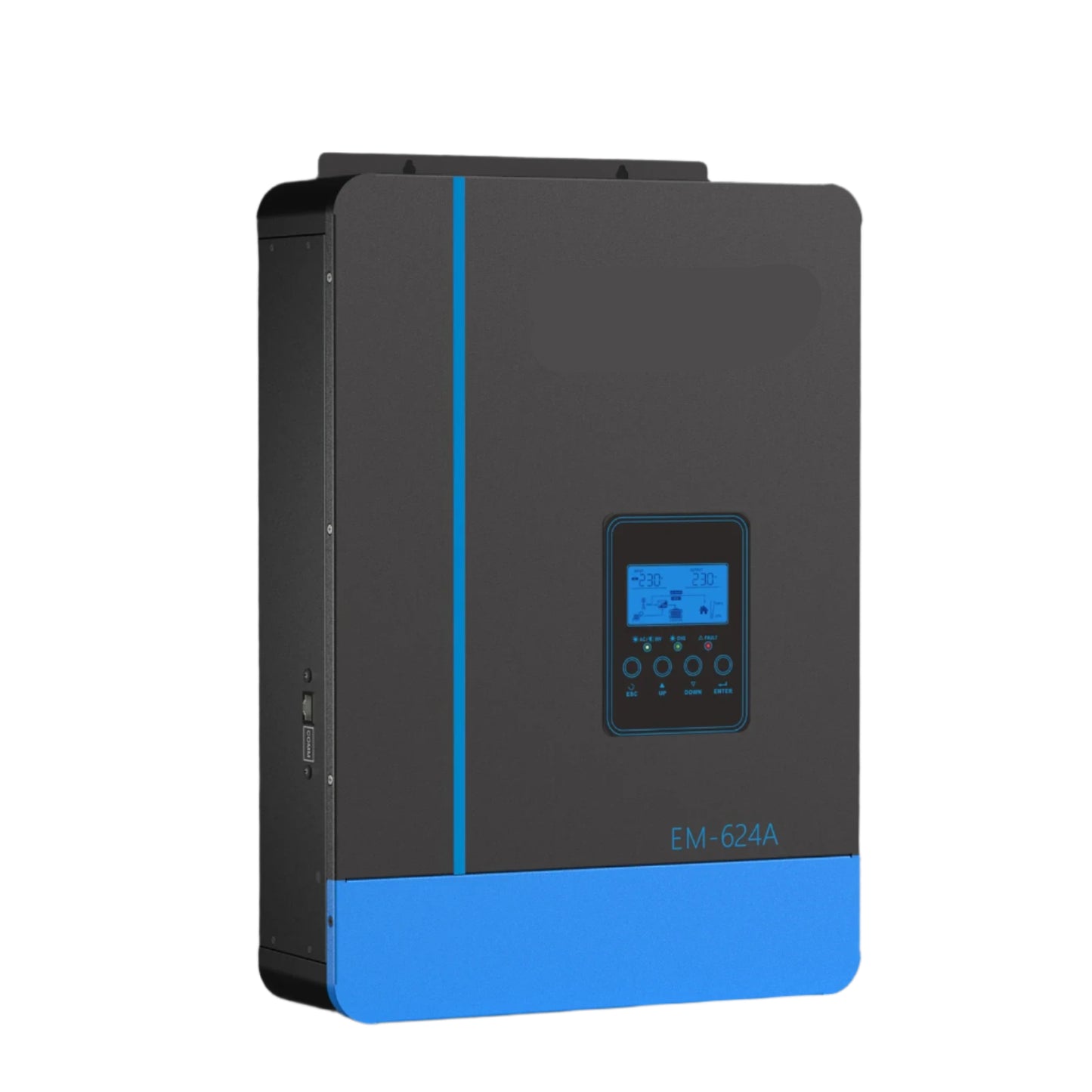 Hybride Inverter – Zonne-Omvormer – Batterijoplader – 48V Naar 220V – Pure Sinusgolf – 6200W Vermogen - WIFI - QUORE