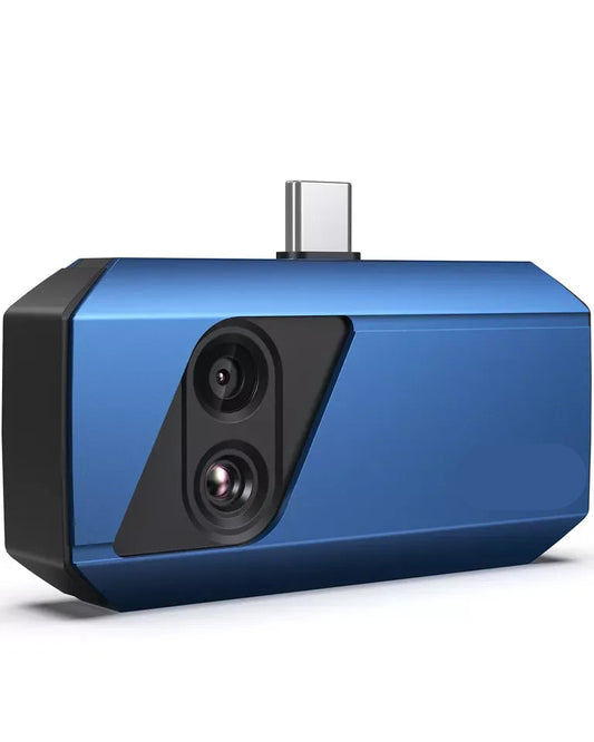Warmtebeeldcamera - Thermische Camera - Warmtecamera - Infrarood Camera -  256×192 Pixels – 100W Zichtbaar Lichtlens – Hoge Resolutie Infrarood Handheld – Compatibel met Android Tablets