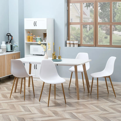 Eetkamerstoelen – Stoelen – Dining Stoelen – Bureau Stoelen – Woonkamer Stoelen – Robuuste Metalen Poten – Ergonomische Zitting