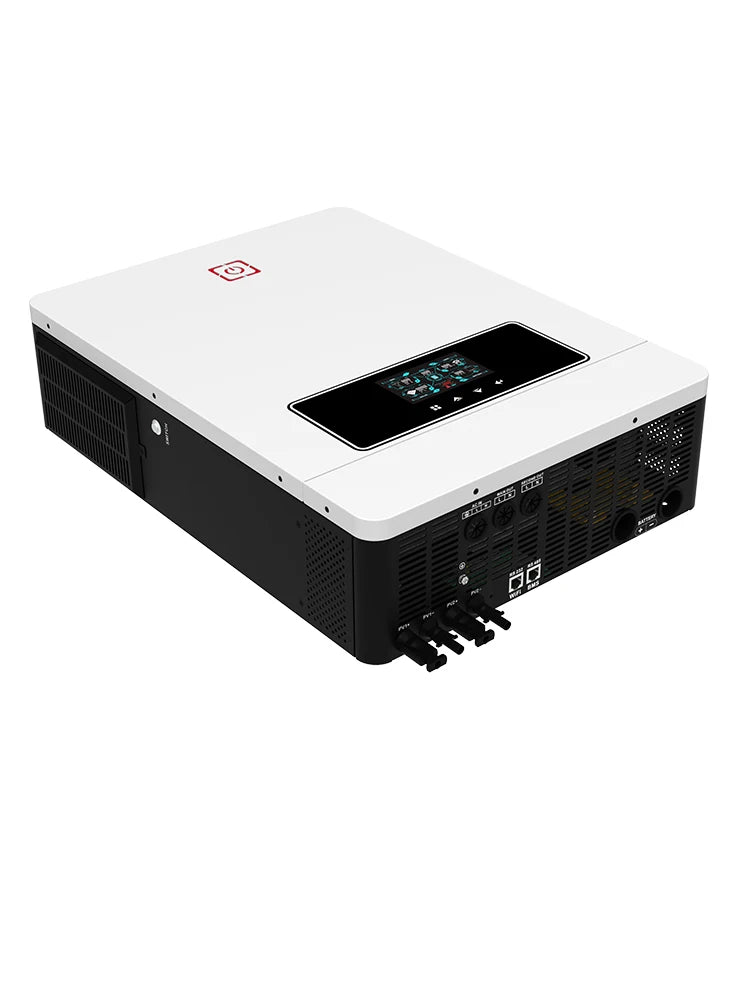 Hybride Zonne-Energie Omvormer – Zonne-Omvormer – Solar Inverter – Netgekoppelde Omvormer – Off-Grid Omvormer – 10,2 KW – Dual Mppt & 160A Laadregelaar – WiFi Monitoring