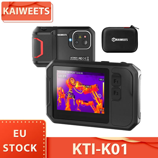 KAIWEETS KTI-K01 Thermal Imaging Camera, with Wi-Fi 3.5inch Touch-Screen, 256x192 Resolution, -4°F to 1022°F, 2100mAh Battery