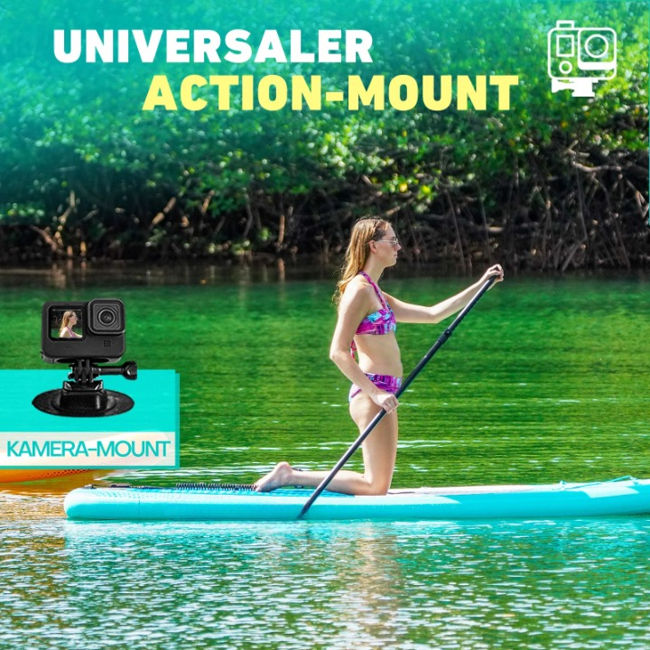 Opblaasbaar SUP-Board – Paddleboard – Stand-Up Paddleboard – Inflatable Board – Waterboard – Max Draagkracht 140 Kg – Antislip EVA-Dek