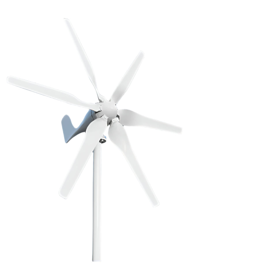 Windturbine – Windgenerator – Windenergie Systeem – Duurzame Energie – 3000W Vermogen – Laag Startpunt - Gratis MPPT-controller – 24V - QUORE