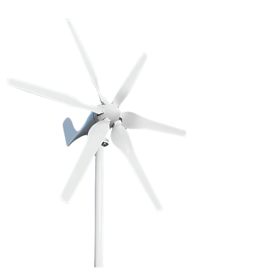Windturbine – Windgenerator – Windenergie Systeem – Duurzame Energie – 3000W Vermogen – Laag Startpunt - Gratis MPPT-controller – 24V - QUORE