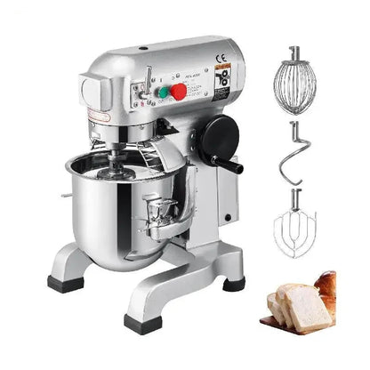 Keukenmixer – Elektrische Mixer – Deegkneder – Mixervoet – 10 Liter Kom – 450 Watt – 3 Snelheden