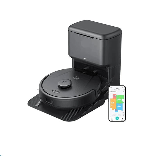 Robotstofzuiger – Robotstofzuiger Met Zelfledigende Basis – Automatische Stofzuiger – Smarte Stofzuiger – Robot Cleaner – 5000 Pa Zuigkracht – AI.Map 2.0 Navigatie