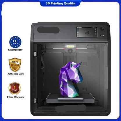 3D Printer – 3D Printer Voor Thuis – 3D Printer Educatief – FDM Printer – 3D Printmachine – Groot Bouwvolume 220x220x220 mm – Automatisch One-Click Leveling