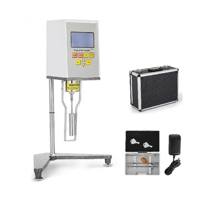 Digitale Rotary Viscometer – Viscosimeter – Viscositeitmeter – Vloeistofmeter – Meetinstrument – LCD Scherm Met Backlight – Automatische Rotor- En Snelheidsselectie