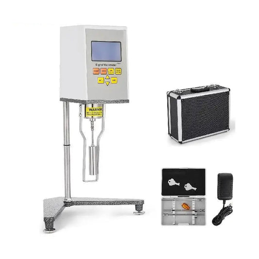 Digitale Rotary Viscometer – Viscosimeter – Viscositeitmeter – Vloeistofmeter – Meetinstrument – LCD Scherm Met Backlight – Automatische Rotor- En Snelheidsselectie