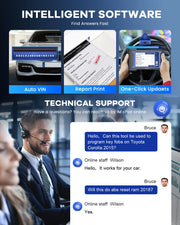 VO7 - OBD2 Scanner - Bidirectionele ECU-codering - Diagnosecomputer - Uitleesapparatuur Auto - Storing Verwijderen - Volledige systeemdiagnose - Diagnose Auto - Autodiagnosetool - Zwart