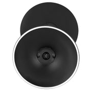 Table - Bar Table - Bistro Table - Round Bar Table - 360° Rotatable Bar Table - Height Adjustable - For Balcony Reception - Dining Room - Table Diameter 52cm - Foot Diameter 45cm - Height 69.5-91.5cm - Black