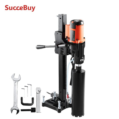 Kernboormachine Nat & Droog – Diamantboormachine – Betonboor – Elektrische Boormachine – Boorstandaard – 3200W Krachtige Motor – 8 Inch Boordiameter - QUORE