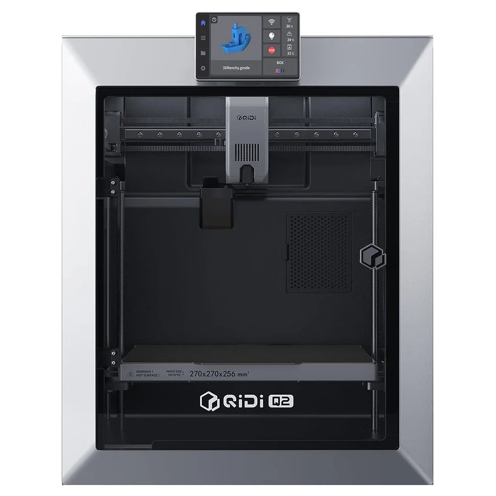 QIDI TECH Q2 3D Printer 600mm/s High Precision 370°C Nozzle, AI Camera, Large Build Volume 270×270×256mm, Print PLA/ABS/PETG/TPU