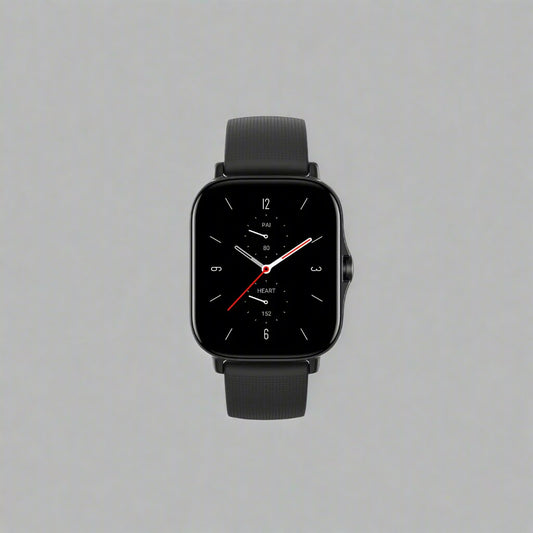 Smartwatchbandjes - smartwatches - 43mm - Gezondheid en fitness volgen - Hartslagmeter - Stappentracker - Alexa - Ingebouwd voor Android - iOS - Ruimte Zwart