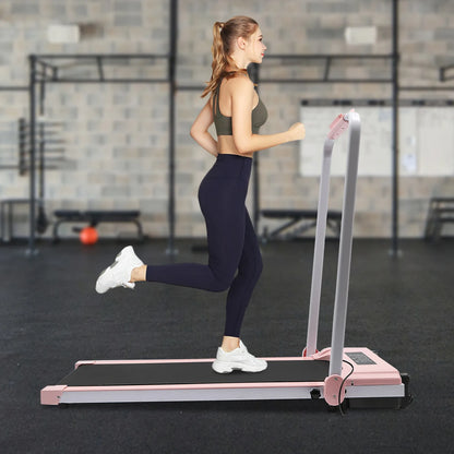 Elektrische Loopband – Treadmill – Fitness Loopband – Hardloopband – Inklapbare Loopband – Stil Motor – LED Display – 10 km/u Snelheid