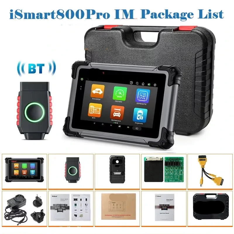 Autosleutel Programmering – Autosleutel Programmeren – Autosleutel Diagnostiek – Voertuigscanner – 7-Inch Touchscreen – Bluetooth Verbinding