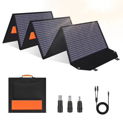 Zonnepaneel - Sun Power -  Zonneenergie - 200W - 24% Hoge Efficiëntie Zonnepaneelen -  ETFE Coating – Opvouwbaar – Geschikt voor Thuis, RV & Kamperen