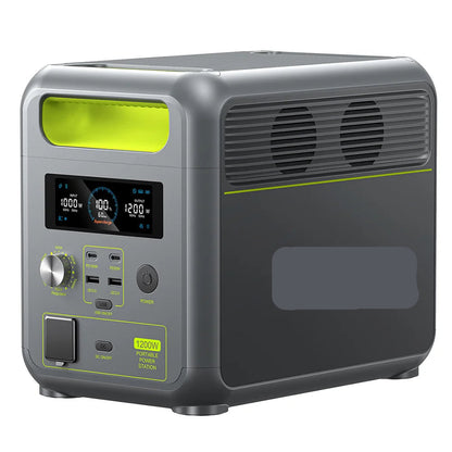Draagbare Power Station – Mobiele Generator – Noodstroomvoorziening – Camping Accu – 1024Wh Capaciteit – 1200W Vermogen
