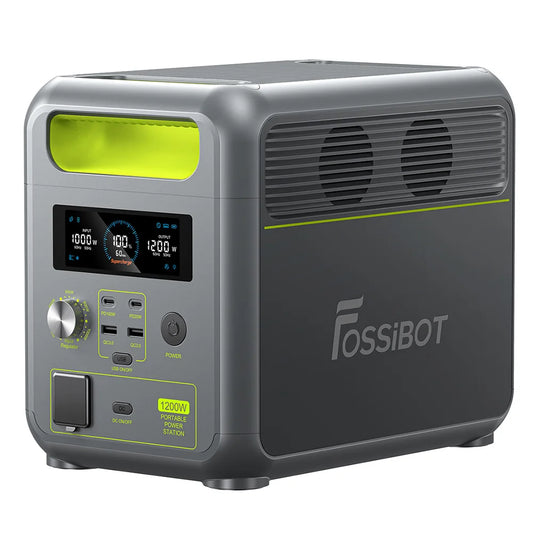 Draagbare Powerstation – Mobiele Accu – Camping Batterij – Noodstroomvoorziening – LiFePO4 Batterij – 1024Wh Capaciteit – 1200W Vermogen